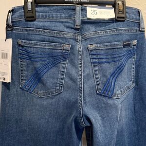 7 for all Mankind NWT Tailorless Dojo Size 25